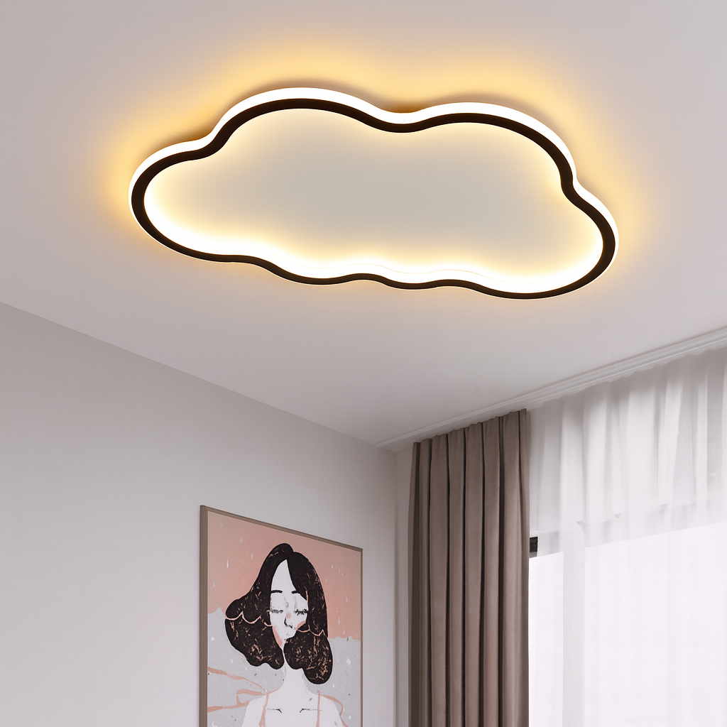 Modern Cloud Ceiling Light LED Minimalist Design - Product example