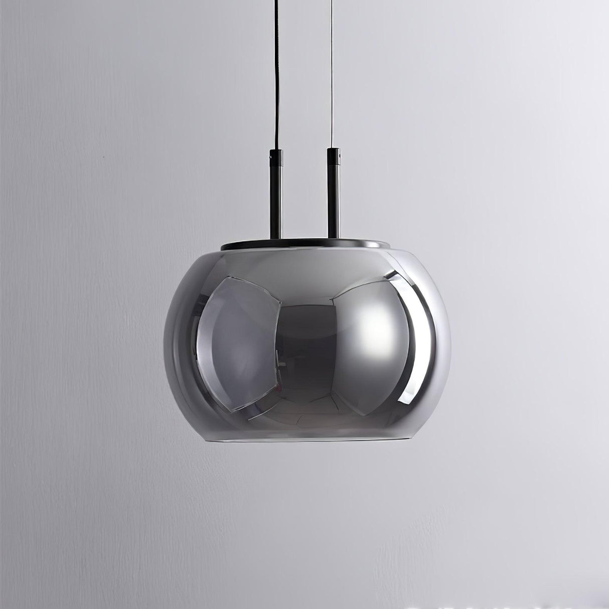 Modern Pendant Light Smoked Glass Halo Design - Product detail 4