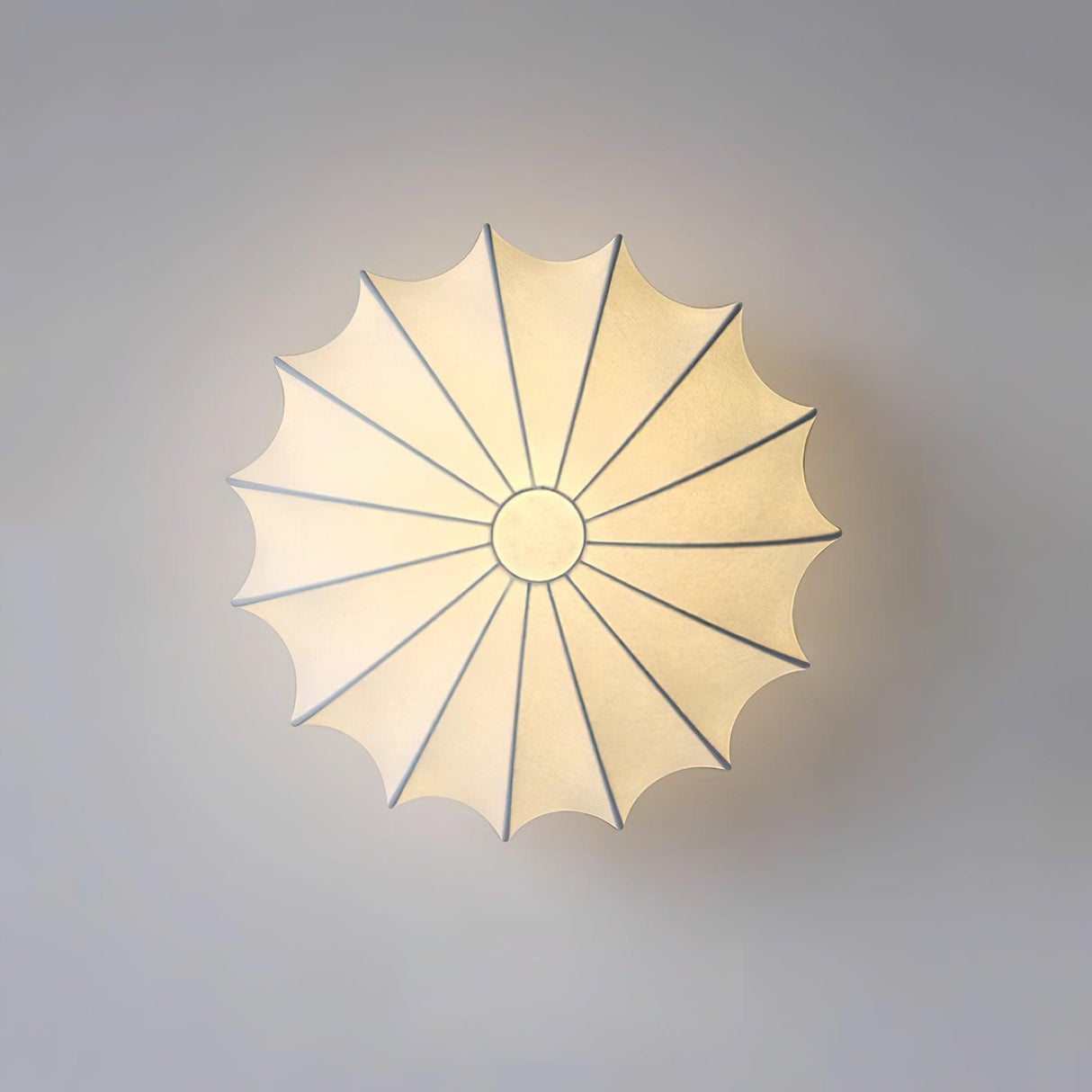 Shell Ceiling Light Elegant Fluted Design - Product detail 5