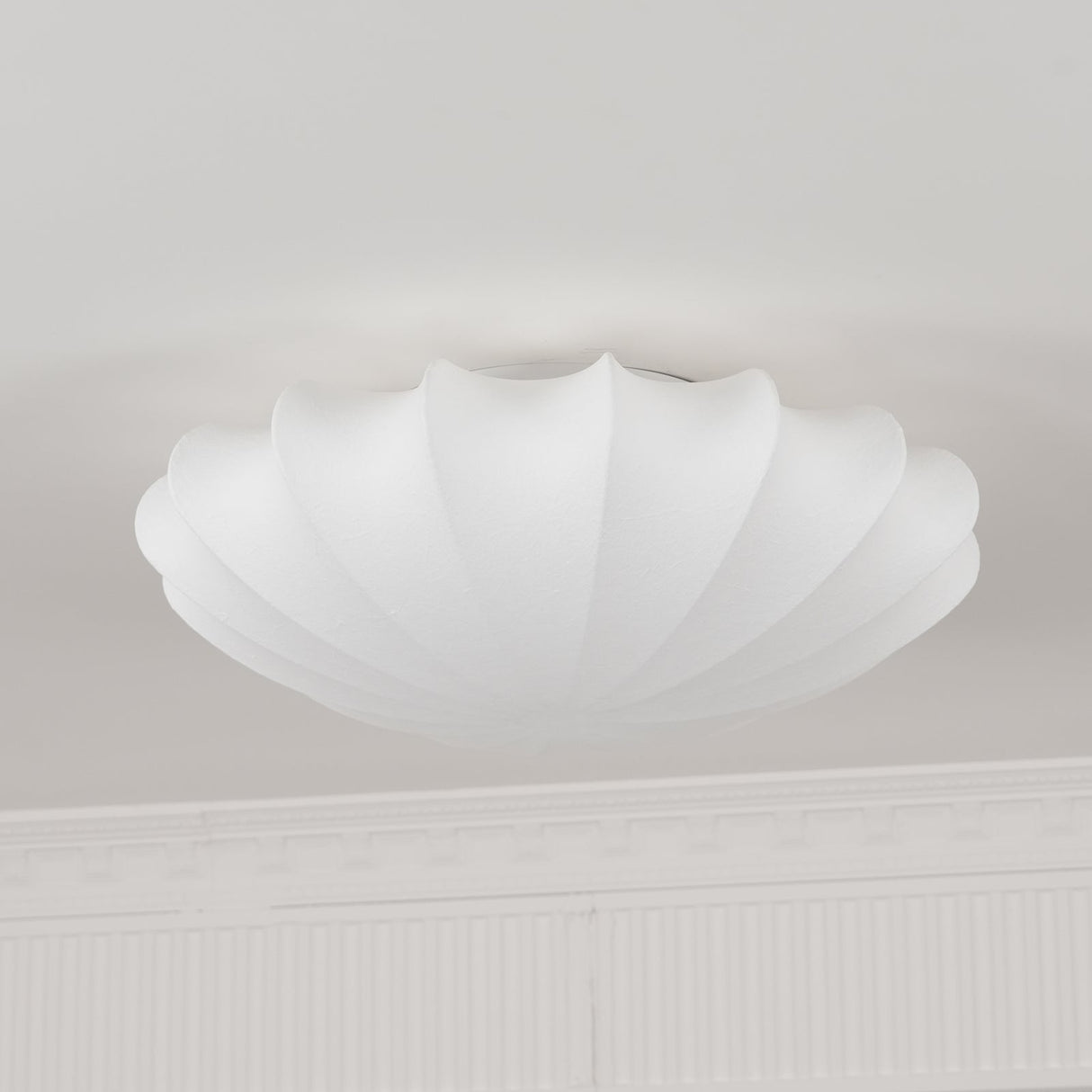 Shell Ceiling Light Elegant Fluted Design - Product detail 9