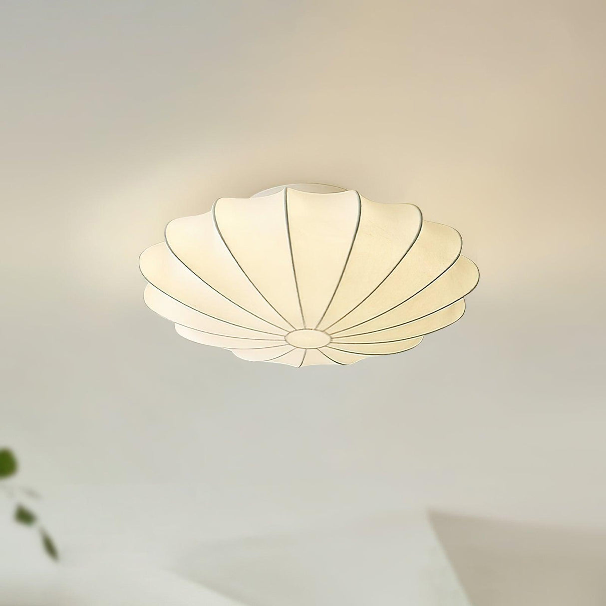 Shell Ceiling Light Elegant Fluted Design - Product detail 12