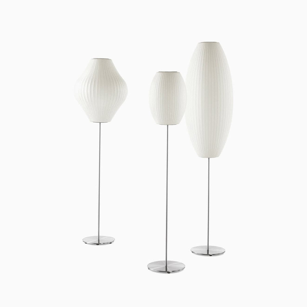 Modern Table Lamp White Bubble Shade Design - Product detail 46