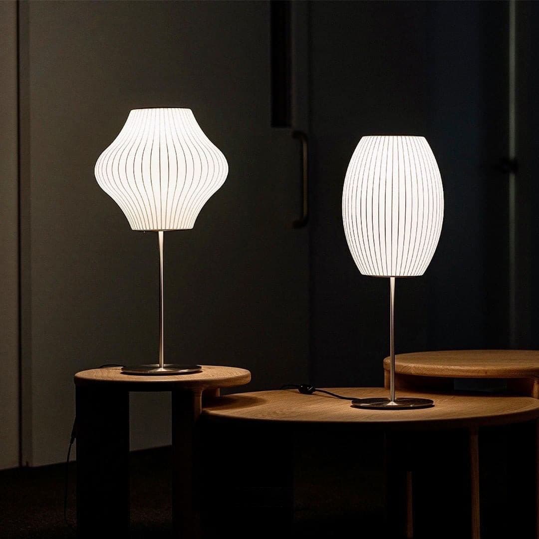 Modern Table Lamp White Bubble Shade Design - Product detail 23