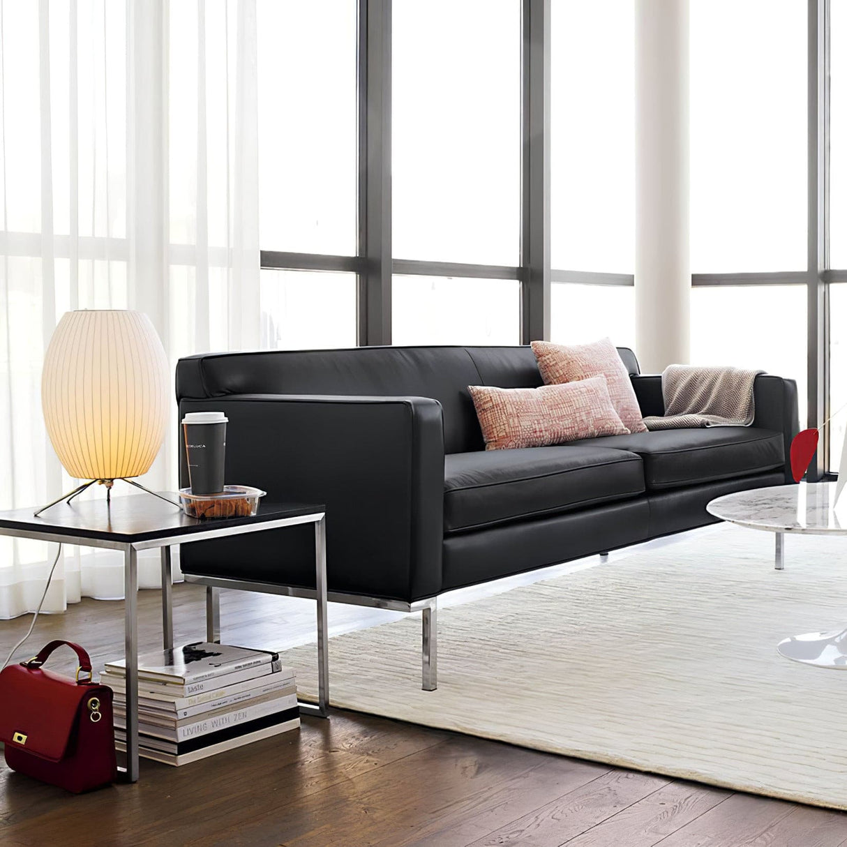 Modern Table Lamp White Sculptural Tripod Design - Product detail 13