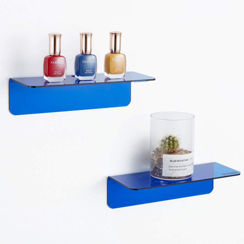 Acrylic Floating Shelves Vibrant Modern Wall Mount Set - Product detail 9