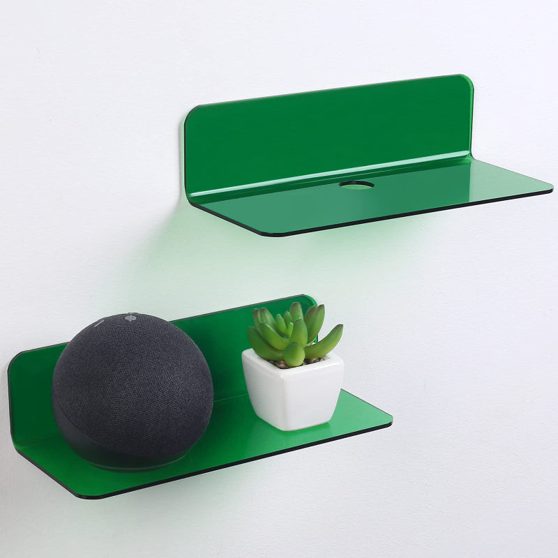 Acrylic Floating Shelves Vibrant Modern Wall Mount Set - Product detail 10