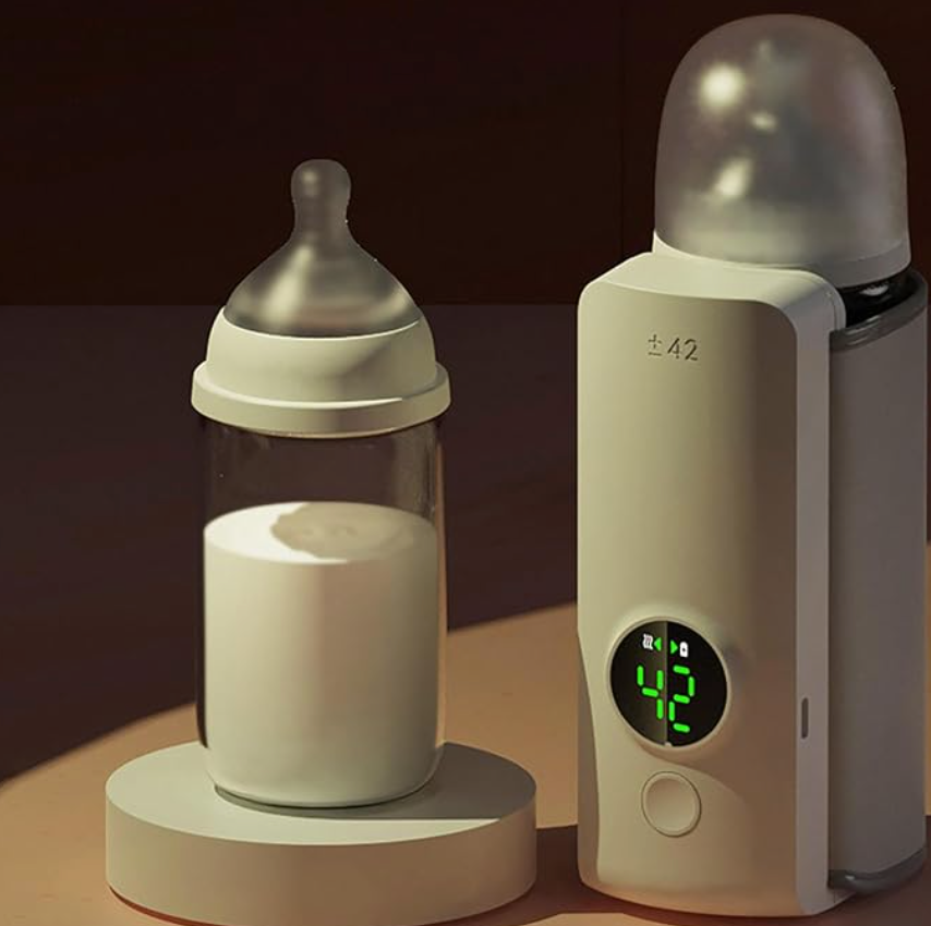 Portable Baby Bottle Warmer Digital Temperature Control with 6 Heat Settings - Detailed view