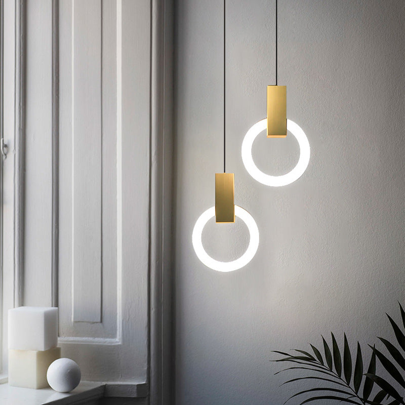 Nordic Ring Pendant Light LED Circle Design - Product detail 7