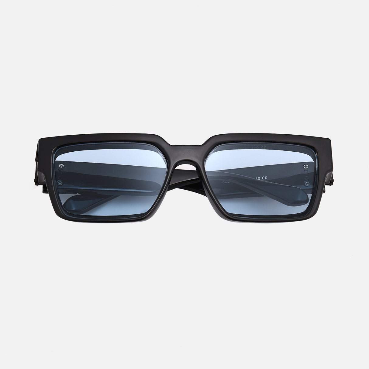 Black Square Sunglasses UV-400 Protection Unisex Frame - Product detail 4