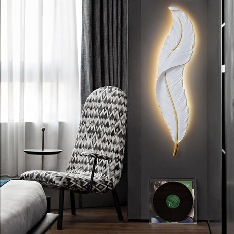 Feather Wall Light  Modern LED Backlit Design - Product detail 7