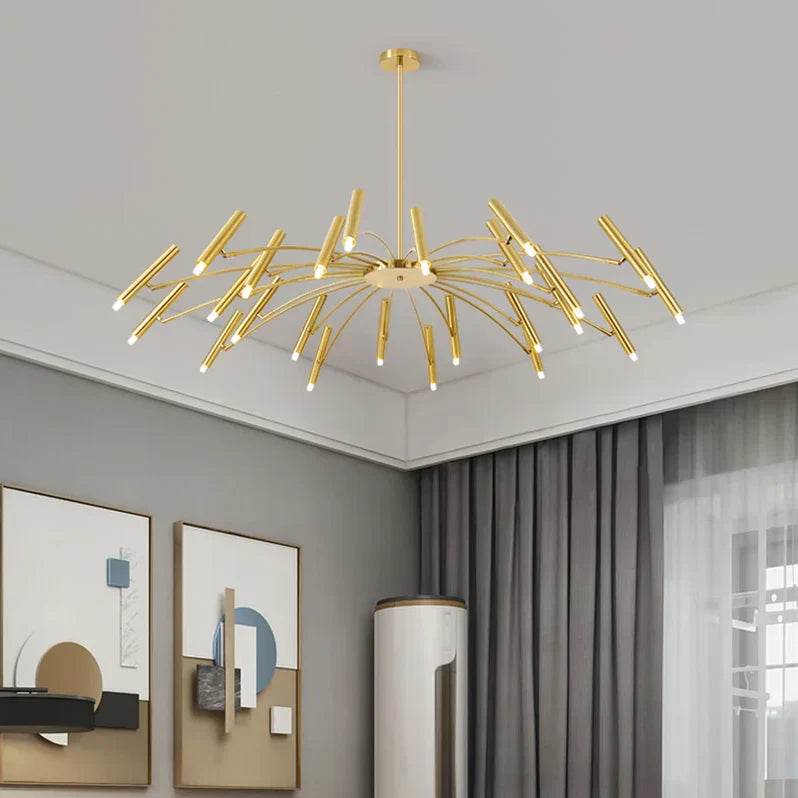 Modern LED Chandelier Adjustable Starburst Design - Product detail 24