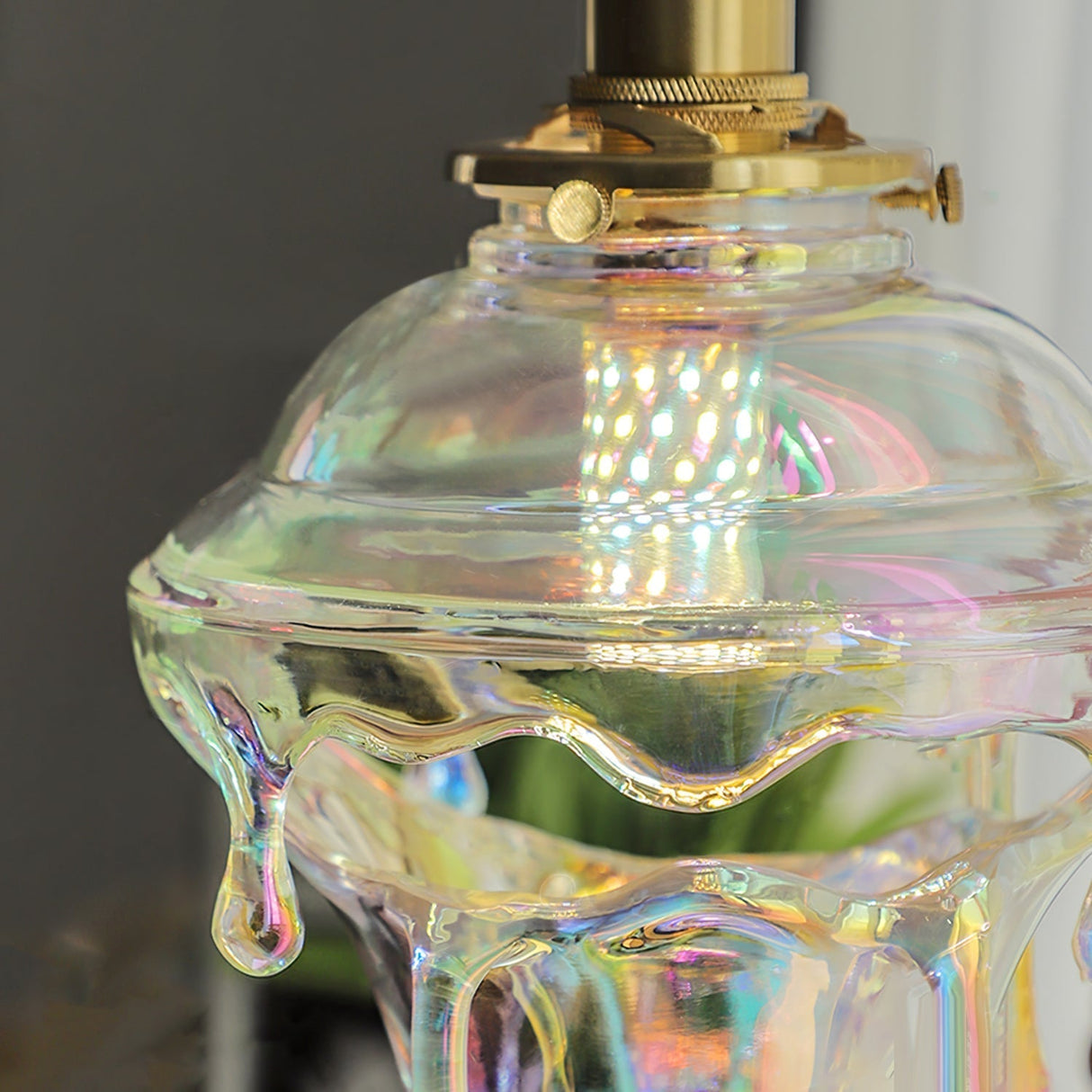 Organic Table Lamp Crystal Water Droplet Design - Product detail 8