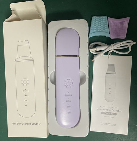 Ultrasonic Facial Cleansing Tool  Ion Technology Skin Rejuvenation Device - Product detail 11