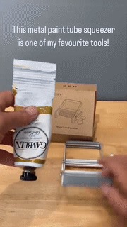 Metal Tube Squeezer Professional Aluminum Dispenser Tool - Detailed view