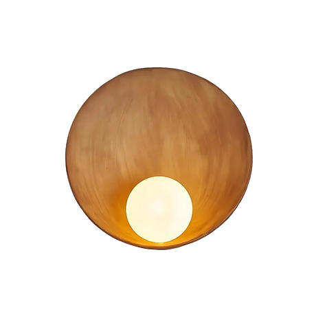 Modern Dome Wall Light  Rustic Copper Finish - Product detail 7