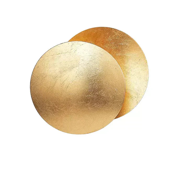 Modern Eclipse Wall Light Gold Metal Solar Design - Product detail 6