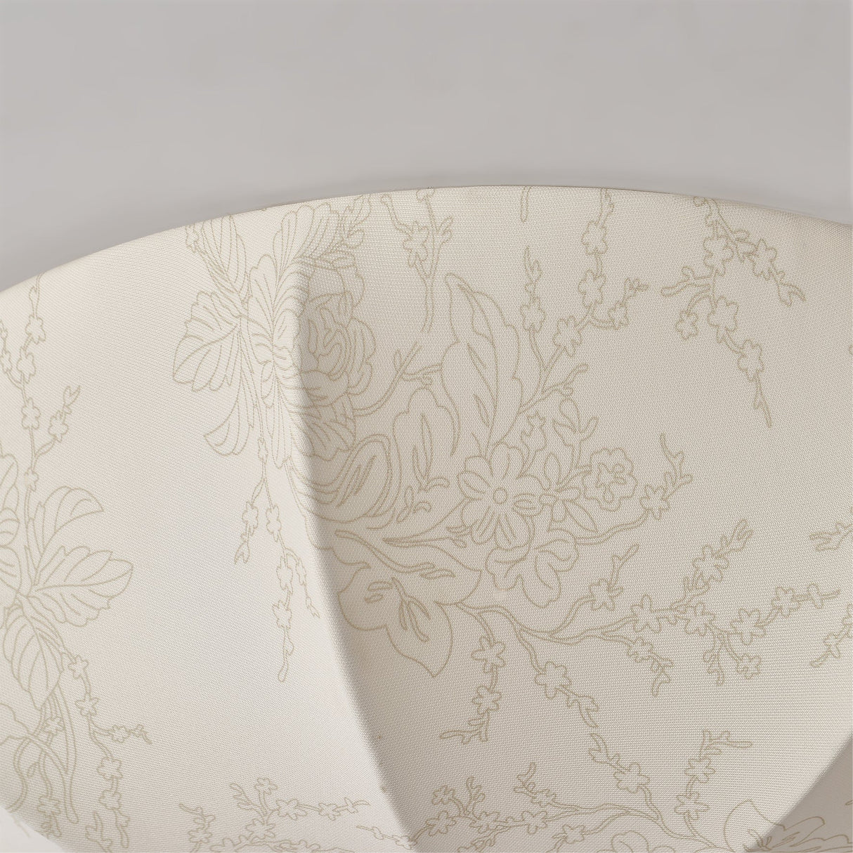 Floral Ceiling Light Orchid Pattern Fabric Shade - Product detail 4