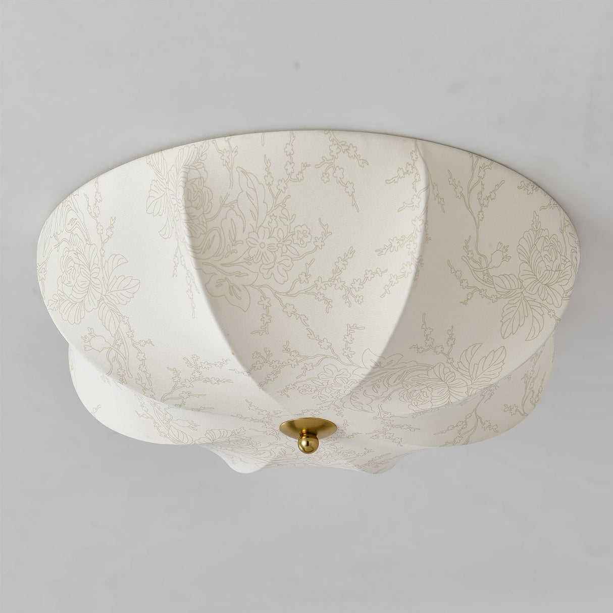 Floral Ceiling Light Orchid Pattern Fabric Shade - Product detail 16