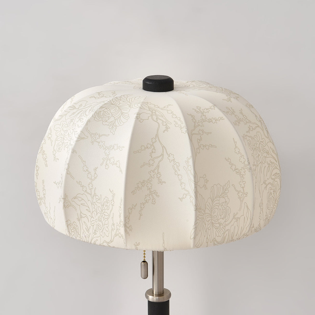 Modern Table Lamp Cream Fabric Shade with Brass Base - Product detail 23