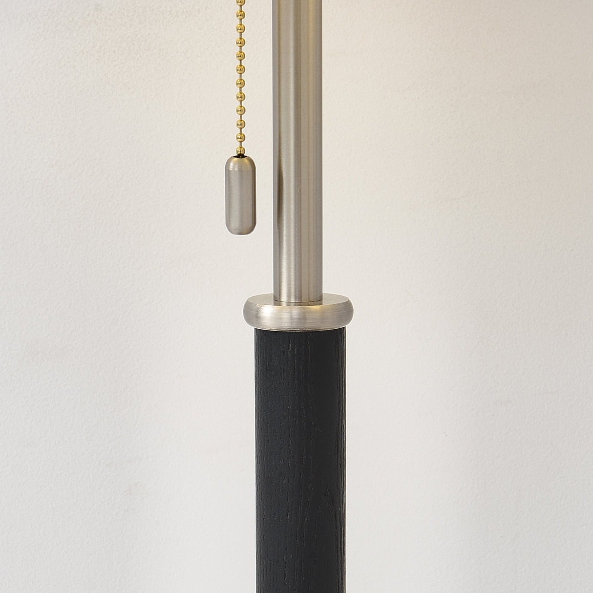 Modern Table Lamp Cream Fabric Shade with Brass Base - Product detail 25