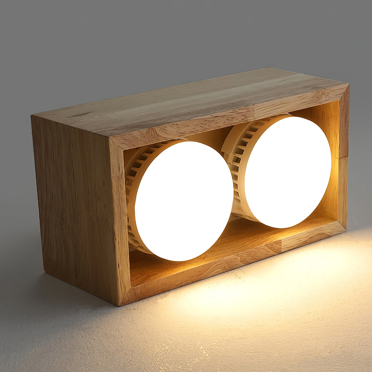 Modern Wood Ceiling Light Square LED Panel Design - Product example
