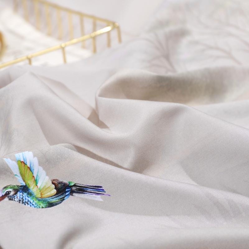 Botanical Luxury Bedding Set  Egyptian Cotton Floral Print - Product detail 14