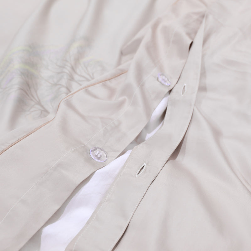 Botanical Luxury Bedding Set  Egyptian Cotton Floral Print - Product detail 15