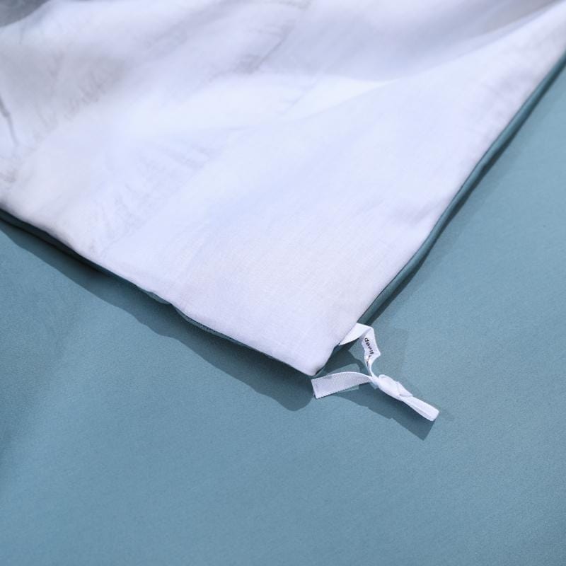 Egyptian Cotton Bedding Set  Blue Floral Peacock Design - Product detail 13