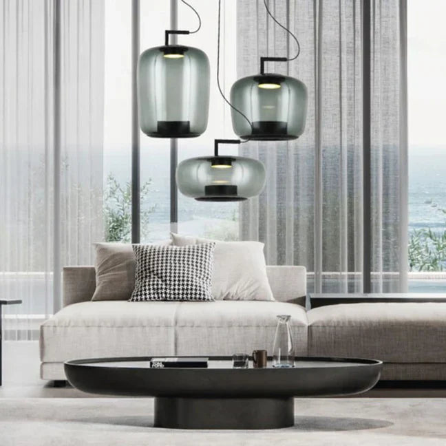 Modern Glass Pendant Light Minimalist Nordic Design - Product detail 4