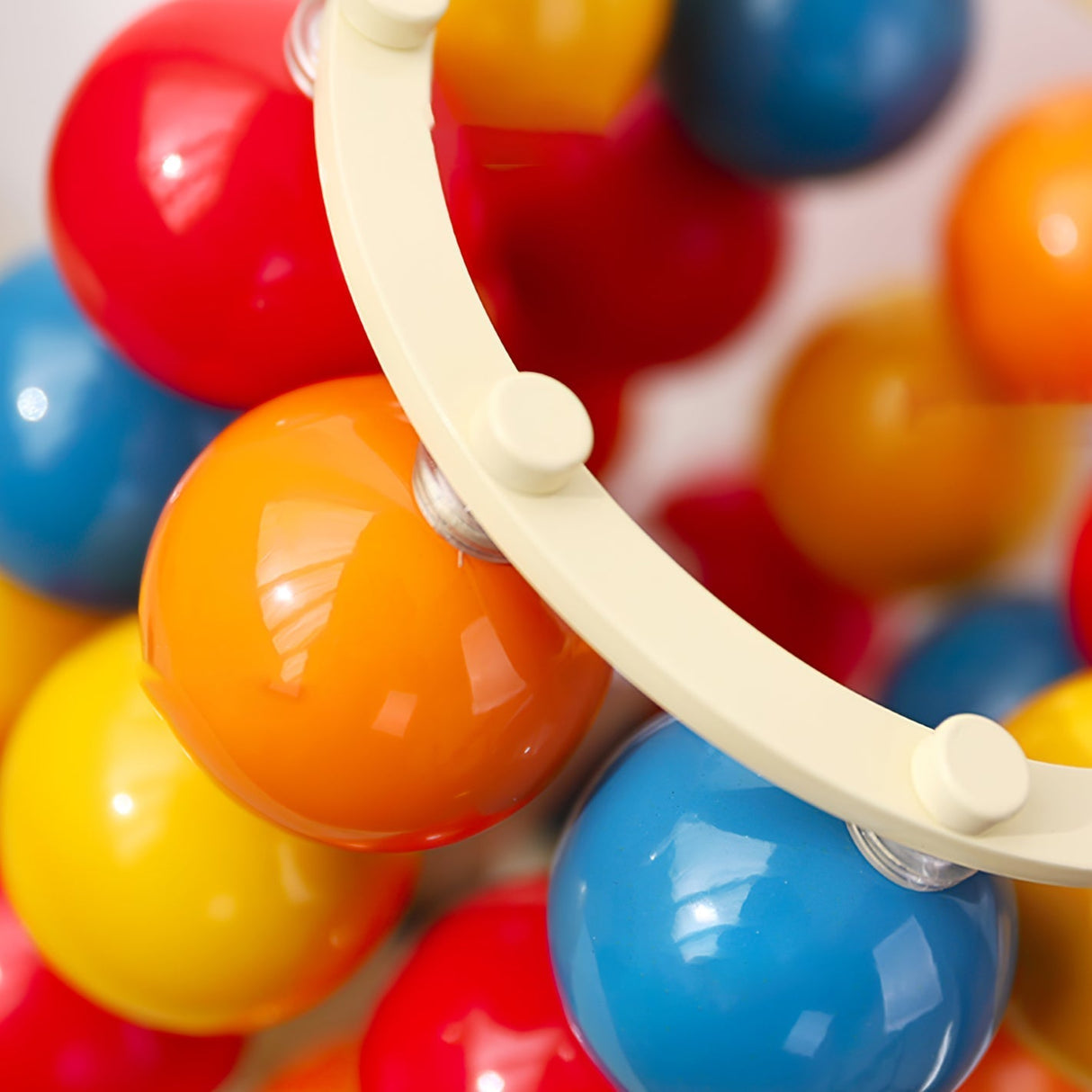 Modern Sphere Table Lamp Colorful Ball Design - Product example