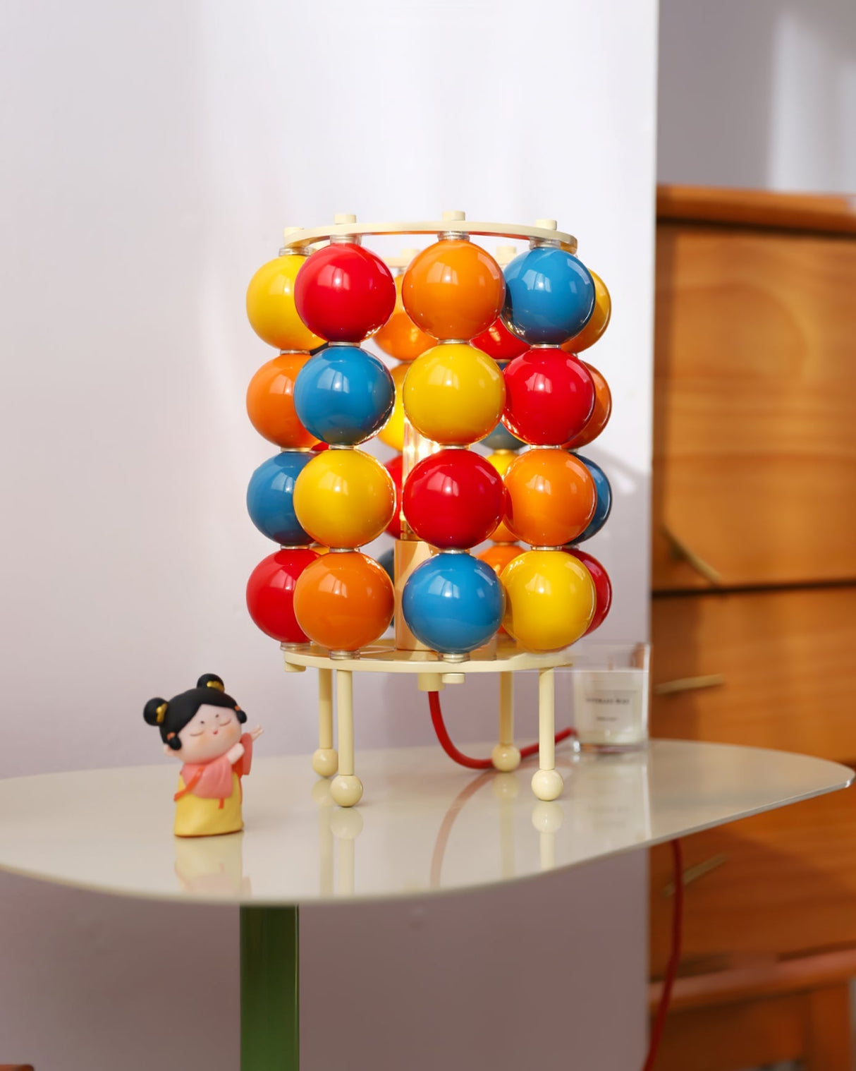 Modern Sphere Table Lamp Colorful Ball Design - Product detail 7