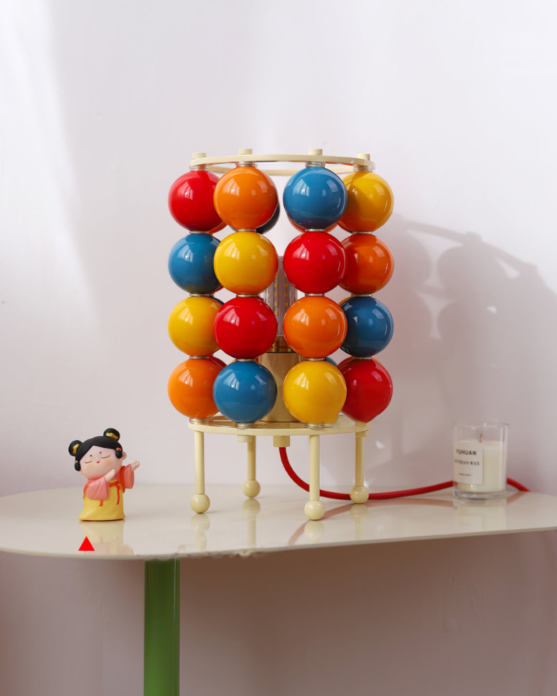 Modern Sphere Table Lamp Colorful Ball Design - Product detail 8