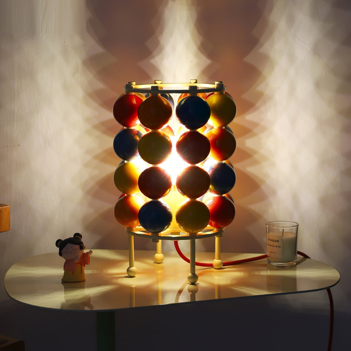 Modern Sphere Table Lamp Colorful Ball Design - Product detail 13