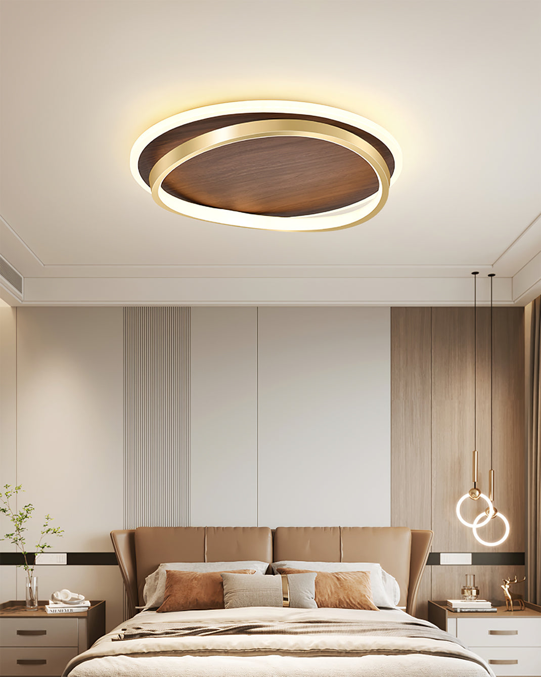 Modern Ceiling Light Dual Ring LED Design - Product detail 4