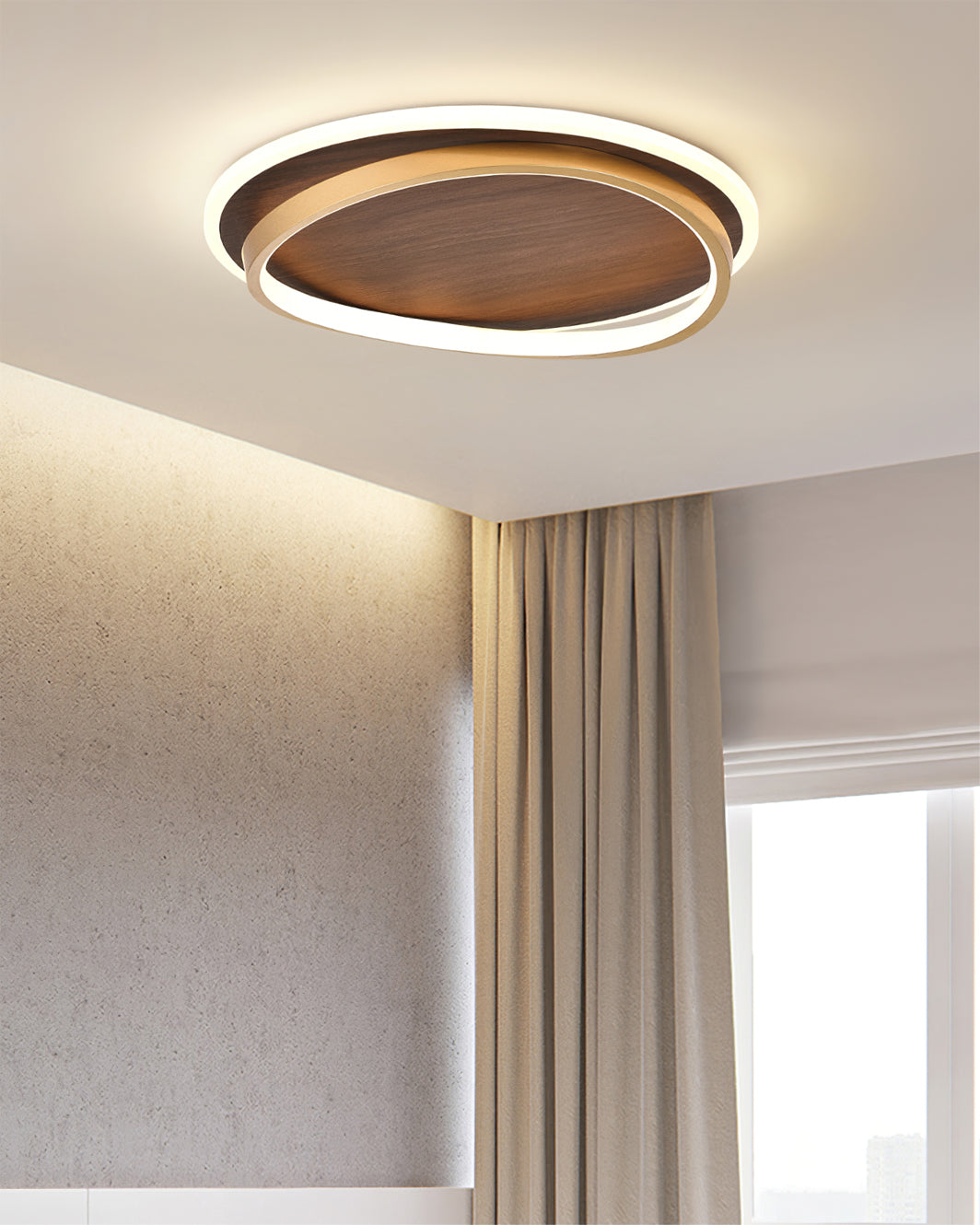 Modern Ceiling Light Dual Ring LED Design - Product detail 5