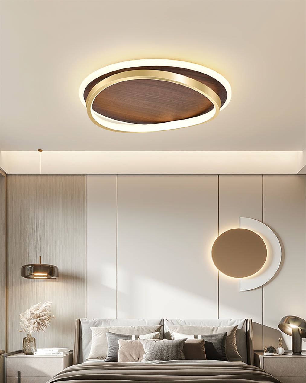 Modern Ceiling Light Dual Ring LED Design - Product detail 7