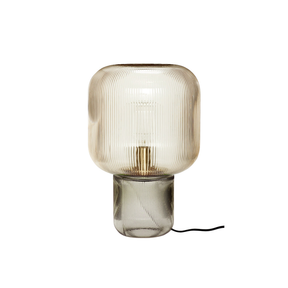 Modern Glass Table Lamp Ribbed Glass Design - Product detail 17