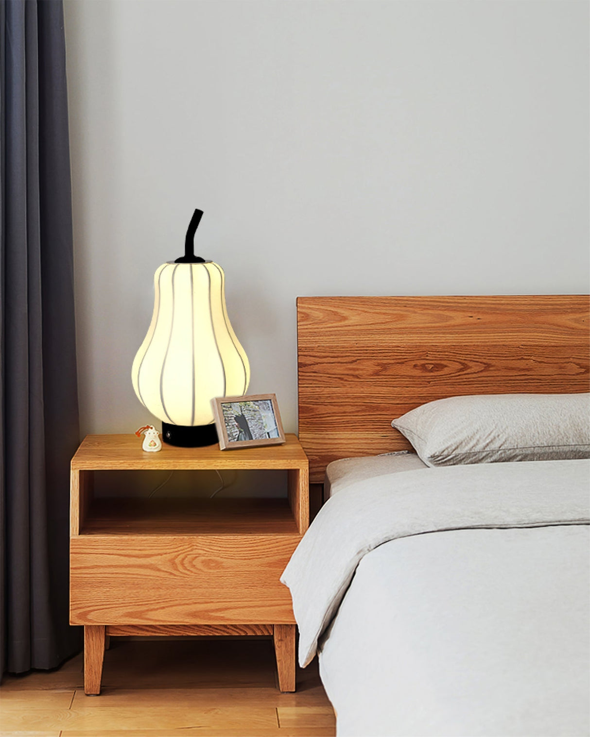 Modern Table Lamp Pear-Shaped Rechargeable Design - Product detail 5