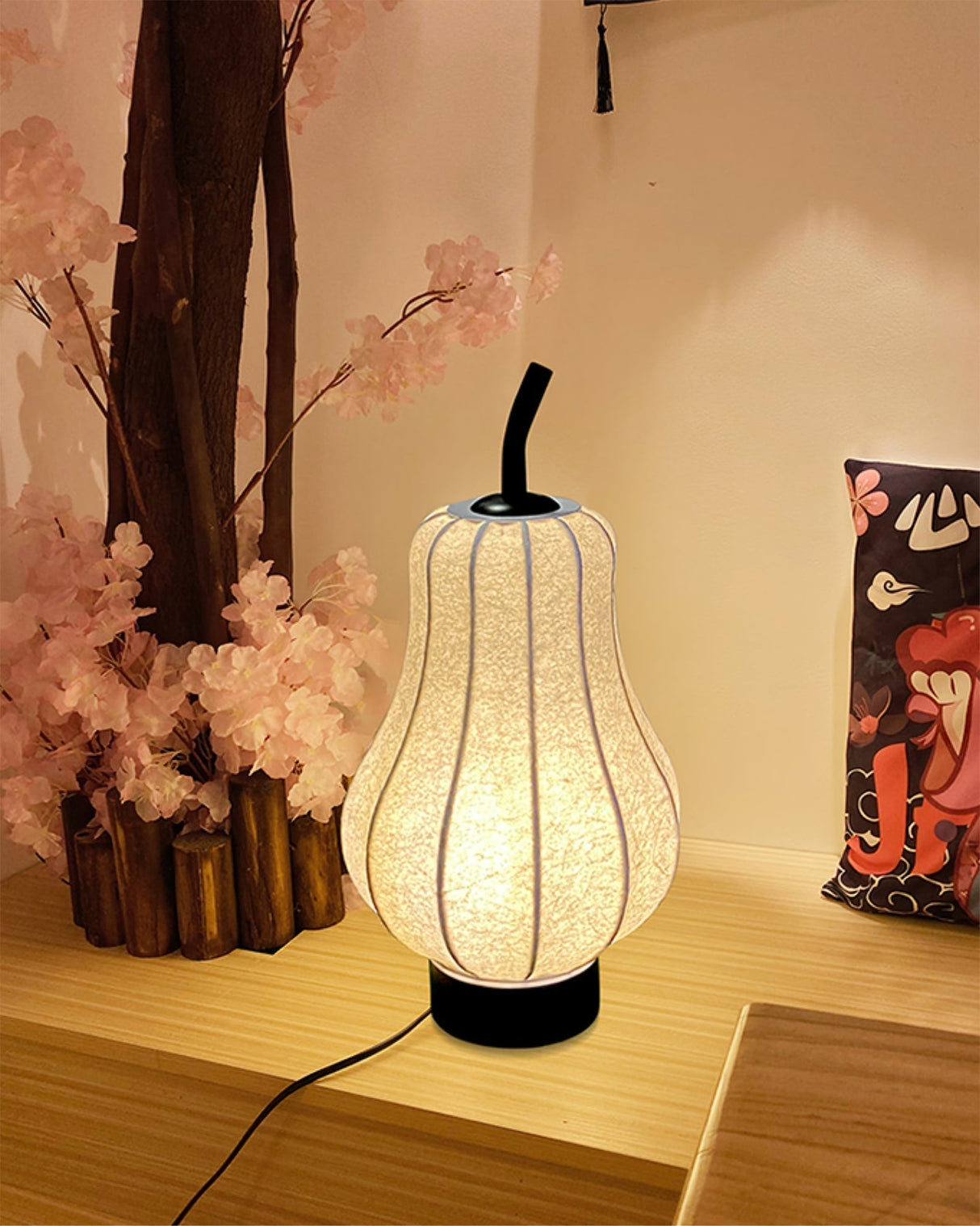 Modern Table Lamp Pear-Shaped Rechargeable Design - Product detail 8
