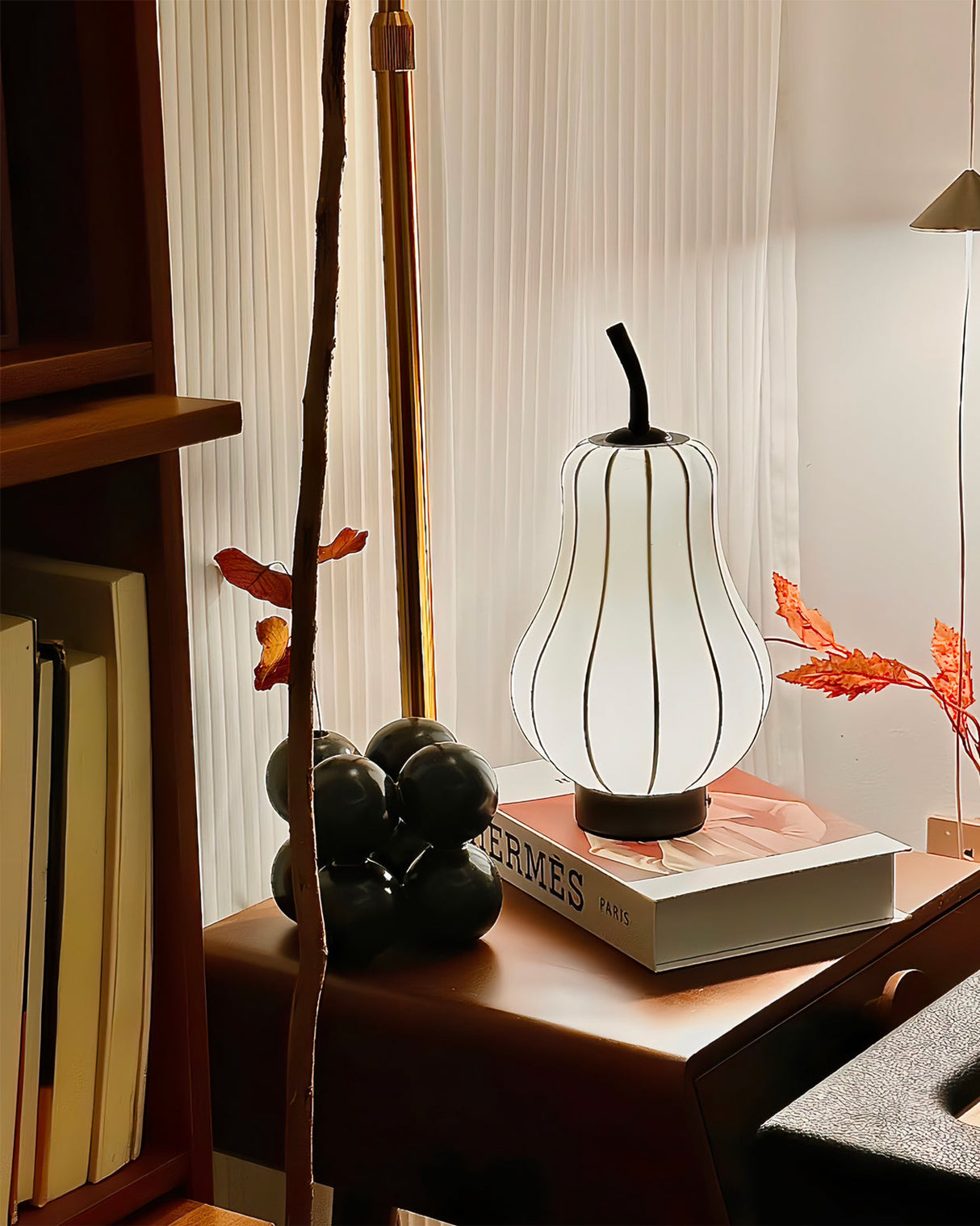 Modern Table Lamp Pear-Shaped Rechargeable Design - Product detail 11