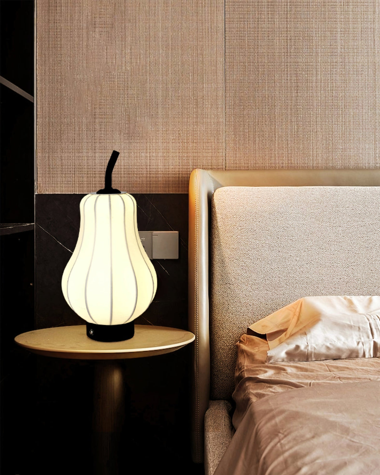 Modern Table Lamp Pear-Shaped Rechargeable Design - Product detail 10