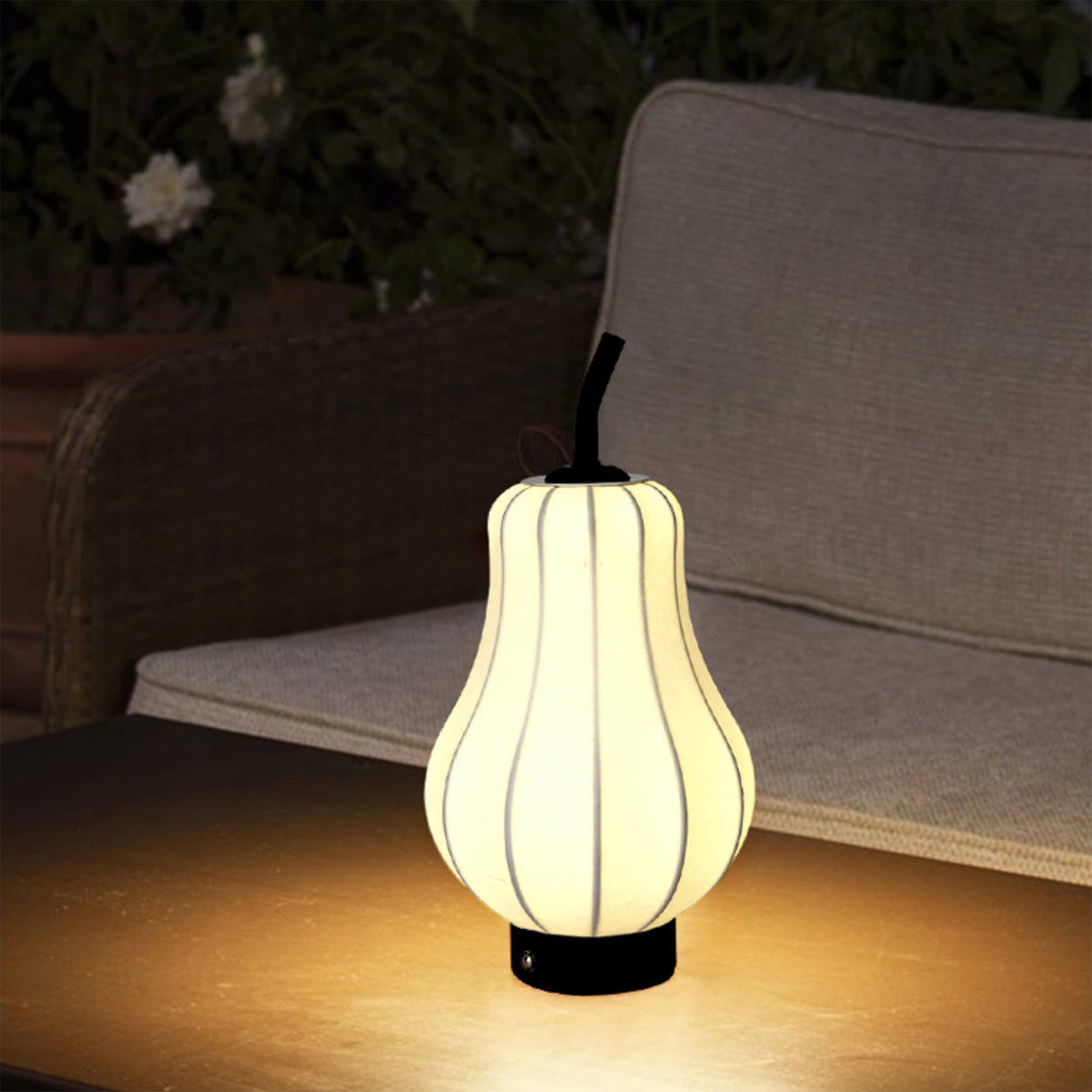 Modern Table Lamp Pear-Shaped Rechargeable Design - Product detail 17