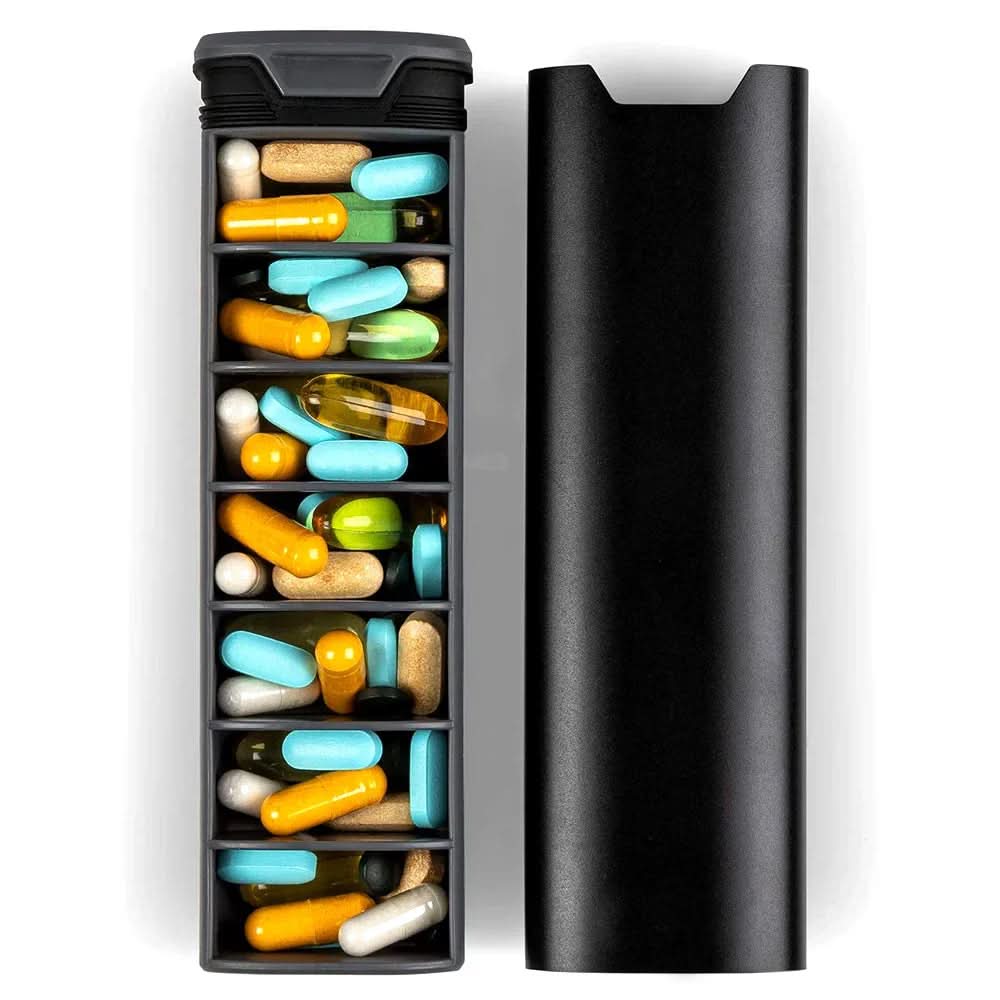 Weekly Pill Organizer Compact Travel-Friendly Design - Product detail 4