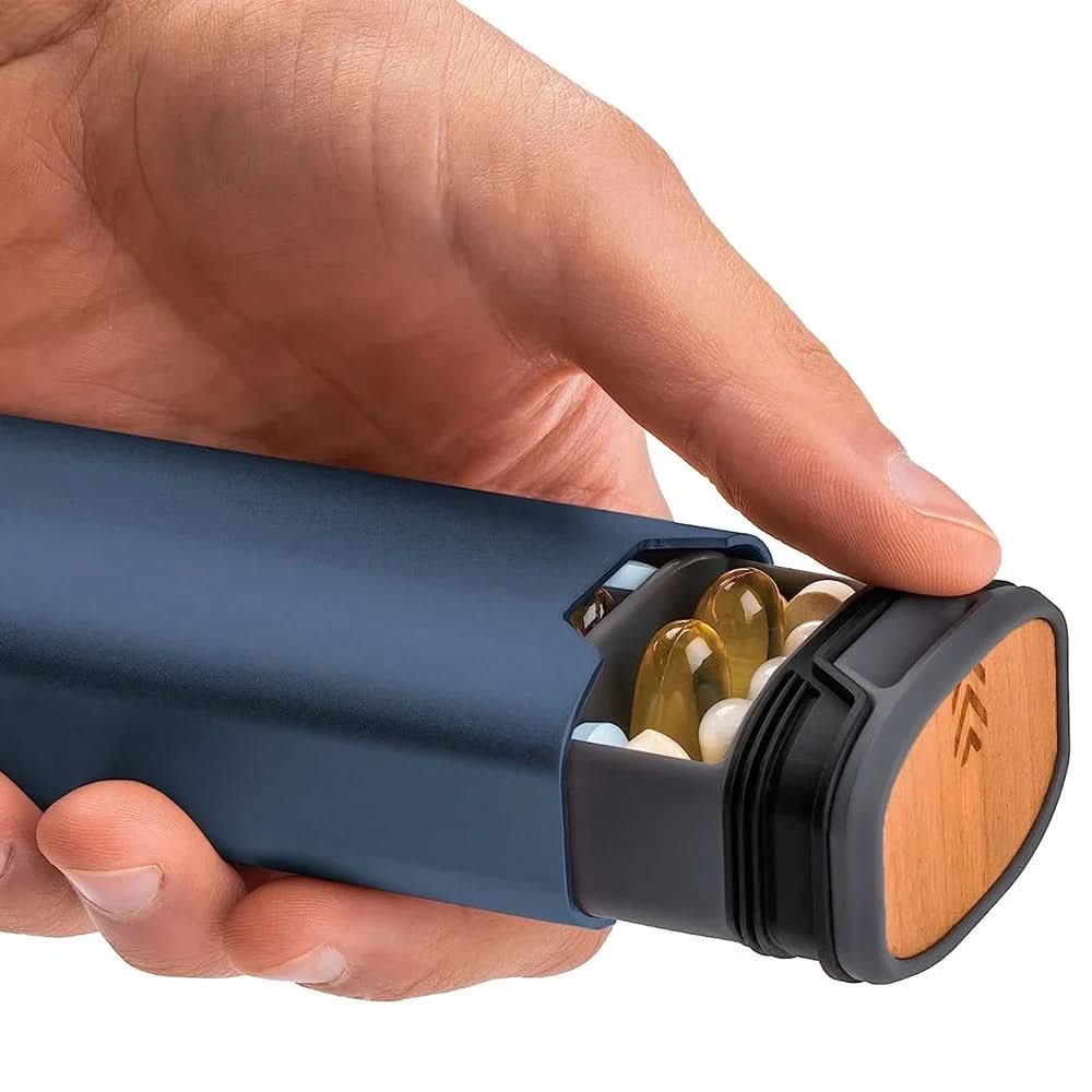 Weekly Pill Organizer Compact Travel-Friendly Design - Product detail 5