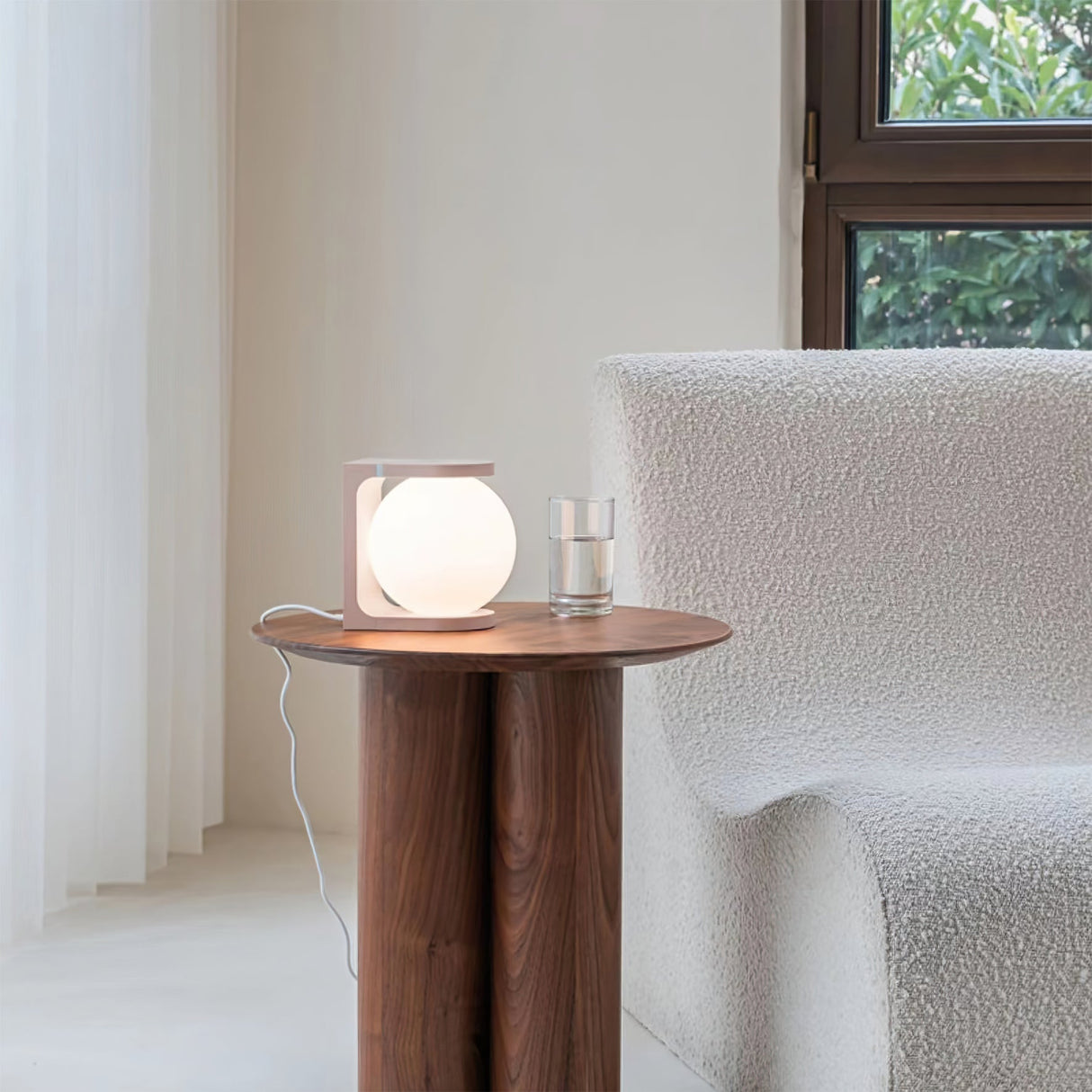 Modern Table Lamp  Wireless Charging Orb Design - Product detail 7