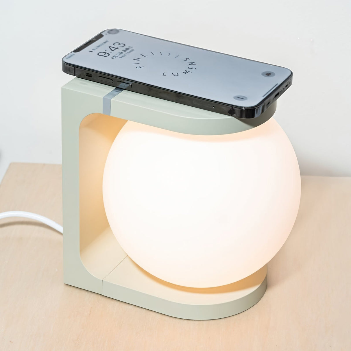 Modern Table Lamp  Wireless Charging Orb Design - Product detail 17