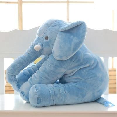 Baby Elephant Plush Pillow Soft Comfort Nursery Companion - Product detail 4