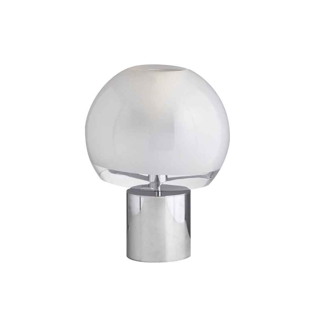 Modern Globe Table Lamp Brass Base Glass Sphere Design - Product detail 13