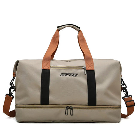 Versatile Travel Duffel Bag  Dual Compartment Design With Shoe Storage - Product detail 4