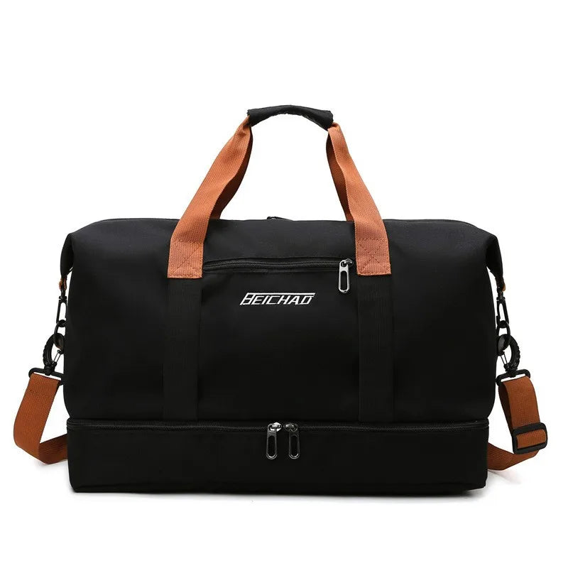 Versatile Travel Duffel Bag Dual Compartment Design With Shoe Storage - Product detail 6